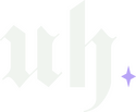 Small Logo for The Unhappy Hippy